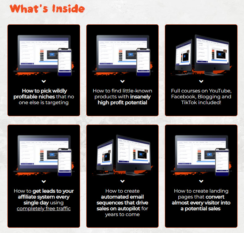 Affiliate Secrets 3.0 Review - Whats inside