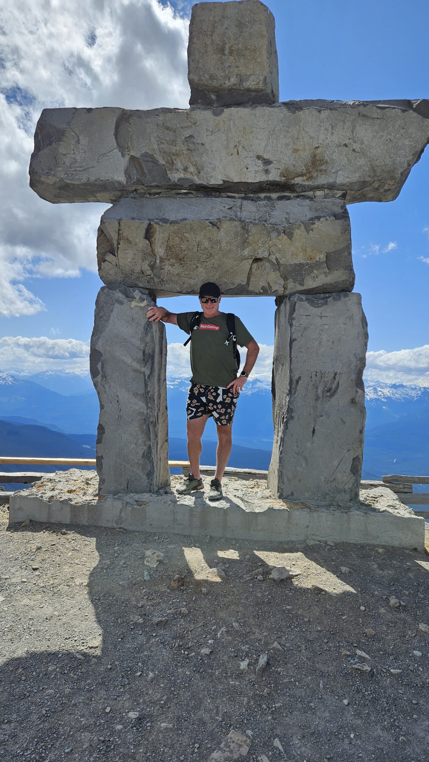 me on Whistler mountain